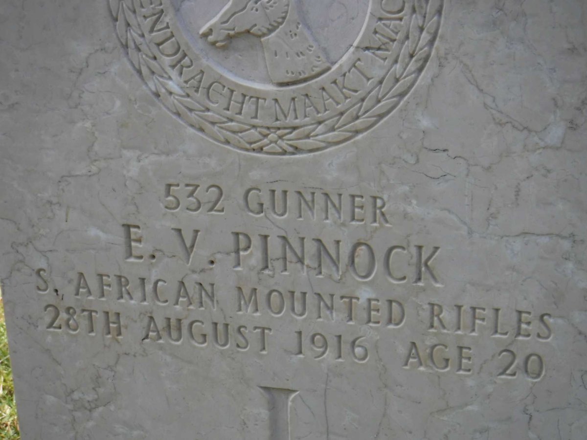 PINNOCK E.V. -1916
