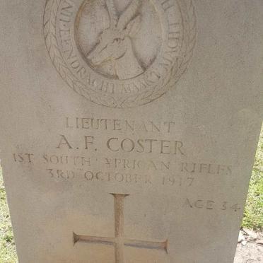 COSTER A.F. -1917