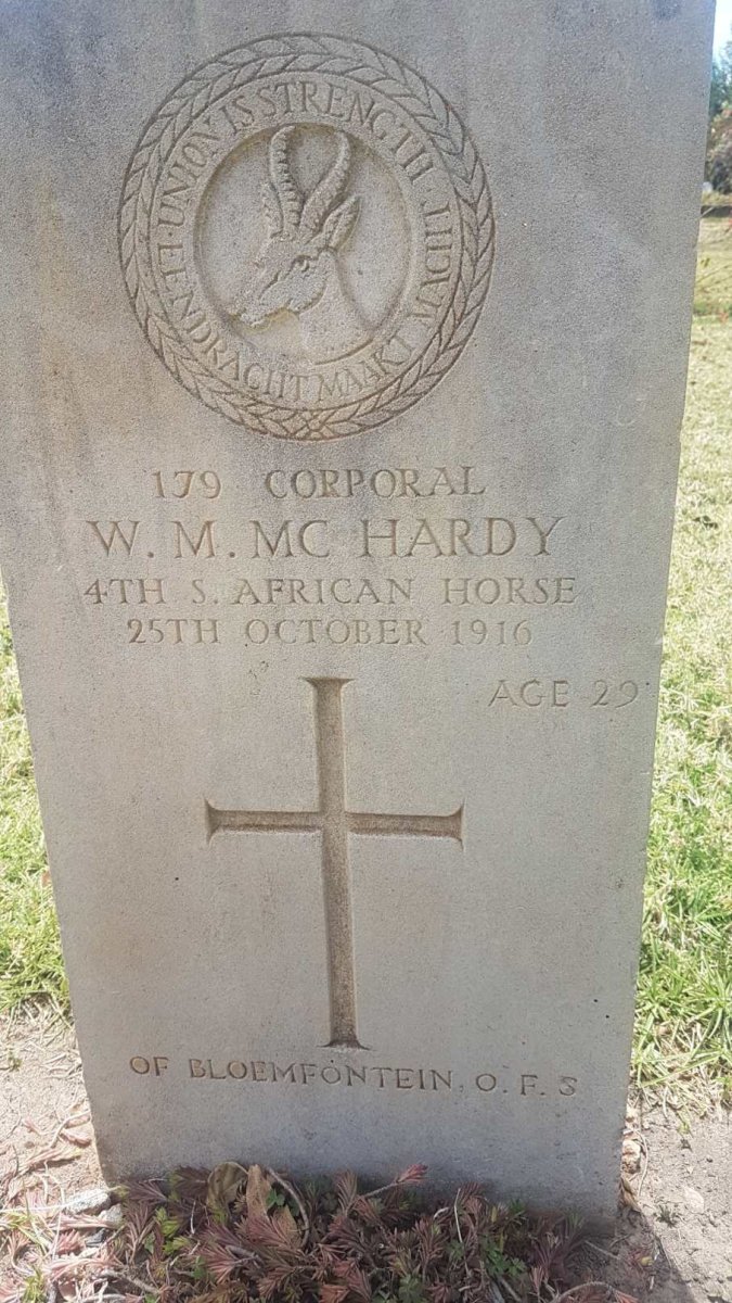 McHARDY W.M. -1916