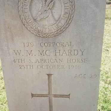 McHARDY W.M. -1916