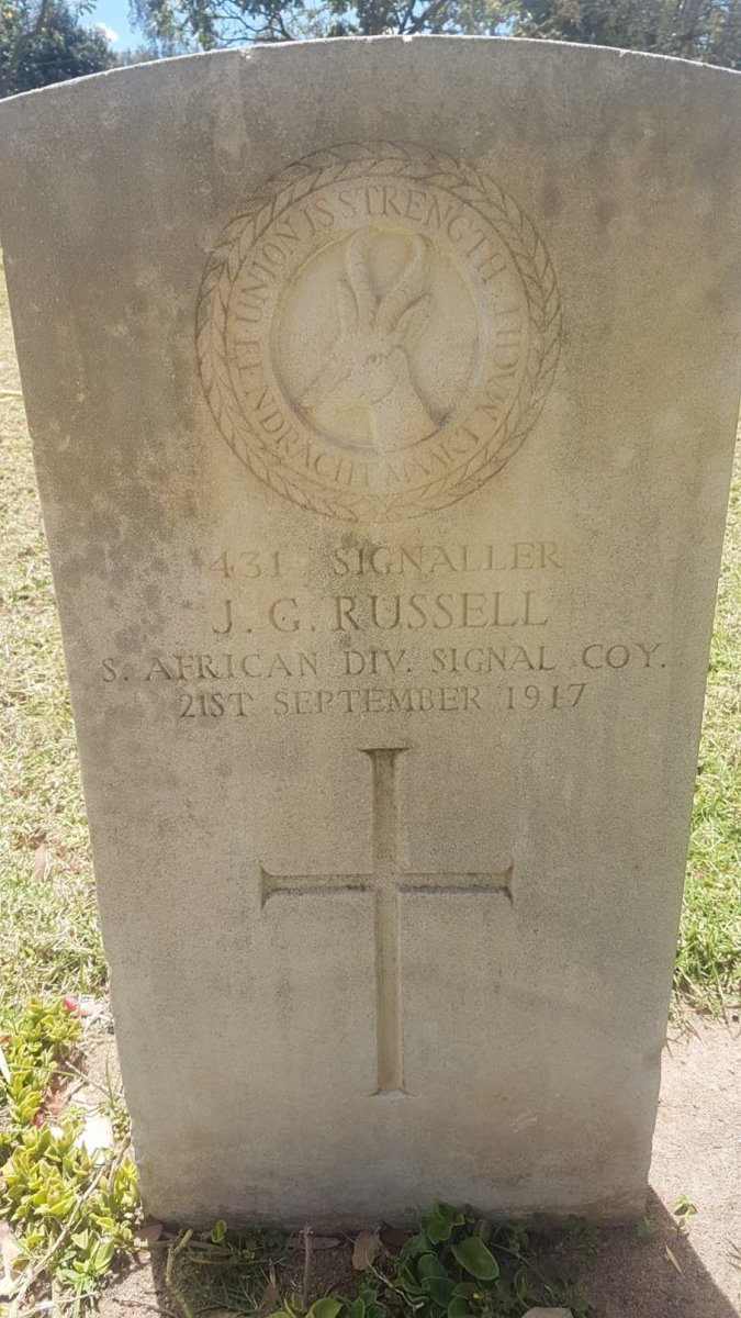 RUSSELL J.G. -1917
