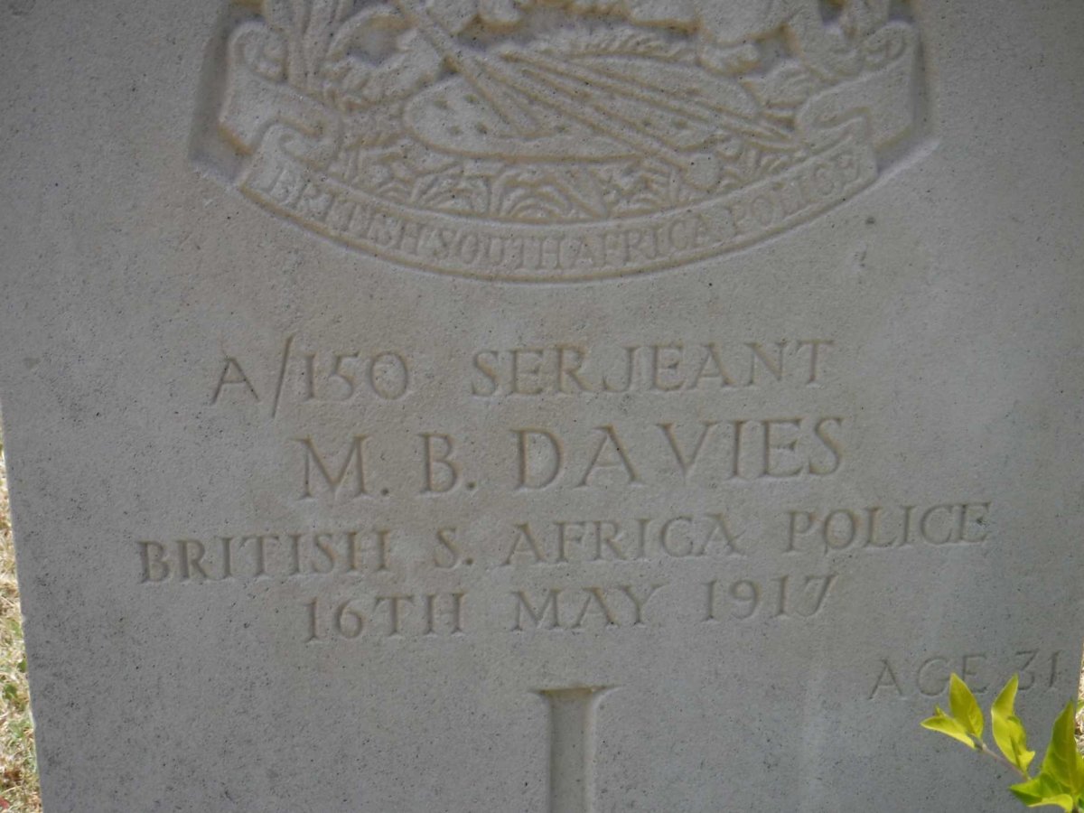 DAVIES M.B. -1917