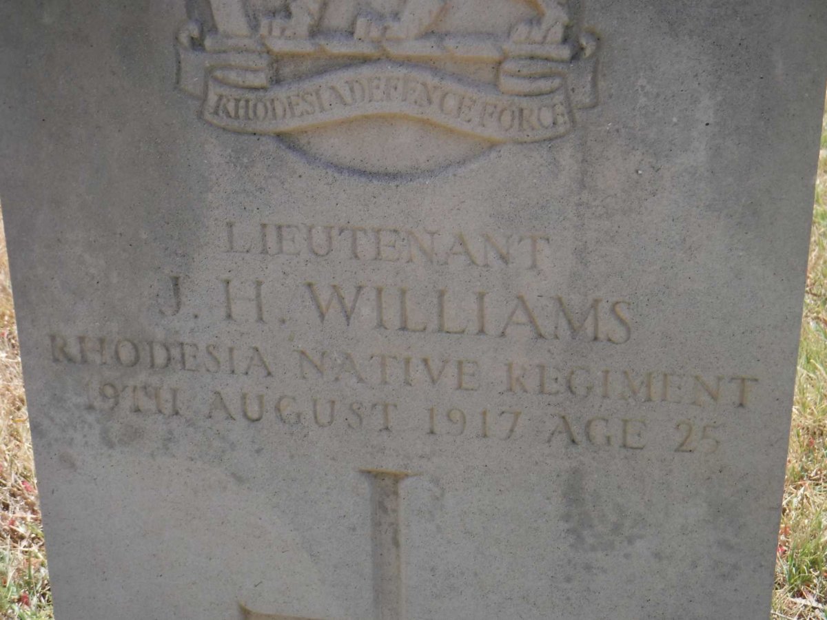 WILLIAMS J.H. -1917