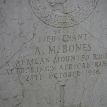 BONES A.M. -1916