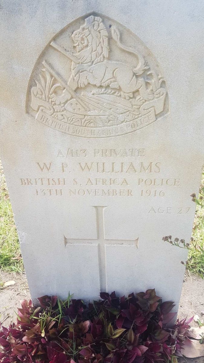 WILLIAMS W.P. -1916